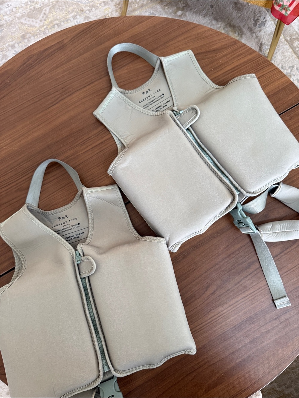 Minimalist Light Sage Swim Vest